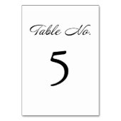 Modern Script minimalistisch wit bruiloft Kaart (Achterkant)