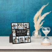 Modern Script Mom We Love You Photo Collage Fotoplaat (Insitu)