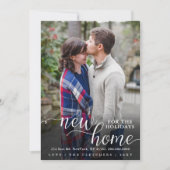 Modern Script Nieuw startpunt voor Feestdagen Foto Feestdagenkaart (Voorkant)