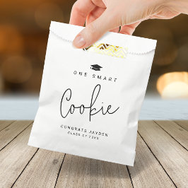 Modern Script One Smart Cookie Afstuderen Bedankzakje
