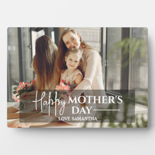 Modern Script Overlay 1 foto Happy Mothers Day Fotoplaat