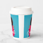 Modern Script Photo Afstuderen Papieren Bekers (Links)