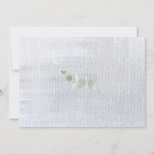 Modern Script Photo Wedding Save The Date (Achterkant)