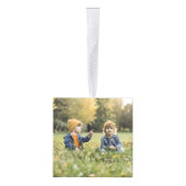 Modern Script Pine Tree Family Christmas Decoratie (Rechts)