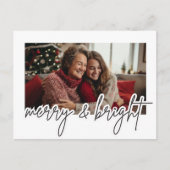 Modern Script Prettig & Leuke Foto Briefkaart (Voorkant)