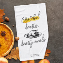 Modern Script Retro Turkije Grateful Thanksgiving
