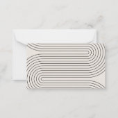 modern script roomdiaper baby shower notitiekaartje (Achterkant)
