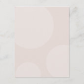 Modern Script Roze Baby shower Details 2 QR Codes Informatiekaartje (Achterkant)