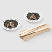 Modern Script Senior Photo Graduation Handwaaier (Niet-gemonteerd)