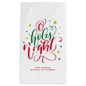 Modern script voor Heilige Dacht Kerstmis Klein Cadeauzakje (Voorkant)