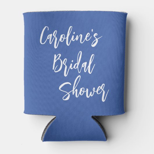 Modern Script Vrijgezellenfeest - Aangepast - Klan Blikjeskoeler (Voorkant)