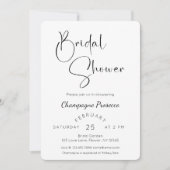 Modern Script-Vrijgezellenfeest Kaart (Voorkant)