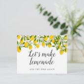 Modern Script Vrijgezellenfeest Verandering van Da Briefkaart (Staand voorkant)