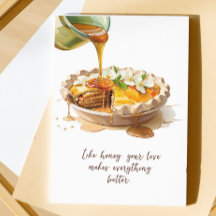 Modern Script Waterverf Floral Recept Moederdag