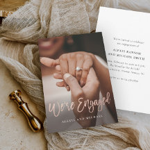 Modern script We zijn een partij voor fotoservice