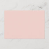 Modern Script Wedding Advice and Wishes Card Advieskaart (Achterkant)