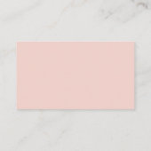 Modern Script Wedding Advice and Wishes Card Advieskaart (Achterkant)