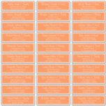 Modern Script Wedding Guest Names Adres Sticker<br><div class="desc">Bestaat uit eenvoudige serif en moderne cursieve manuscripttypografie. Deze elementen zijn eenvoudig,  elegant en modern. Dit heeft 30 sticker. Dit is ontworpen door White Paper Birch Co. exclusief voor Zazzle. Hier te vinden op: http://www.zazzle.com/store/whitepaperbirch</div>