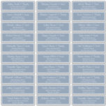 Modern Script Wedding Guest Names Adres Sticker<br><div class="desc">Bestaat uit eenvoudige serif en moderne cursieve manuscripttypografie. Deze elementen zijn eenvoudig,  elegant en modern. Dit heeft 30 sticker. Dit is ontworpen door White Paper Birch Co. exclusief voor Zazzle. Hier te vinden op: http://www.zazzle.com/store/whitepaperbirch</div>