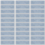 Modern Script Wedding Guest Names Adres Sticker<br><div class="desc">Bestaat uit eenvoudige serif en moderne cursieve manuscripttypografie. Deze elementen zijn eenvoudig,  elegant en modern. Dit heeft 30 sticker. Dit is ontworpen door White Paper Birch Co. exclusief voor Zazzle. Hier te vinden op: http://www.zazzle.com/store/whitepaperbirch</div>