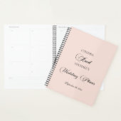 Modern Script Wedding Planner (Display)