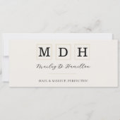 Modern Script Zakelijk Cadeaubon (Achterkant)