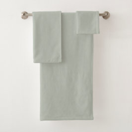 Modern Seafoam Green Three Piece Bad Handdoek