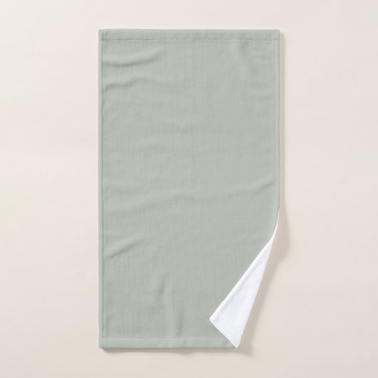 Modern Seafoam Green Three Piece Bad Handdoek (Handdoek)
