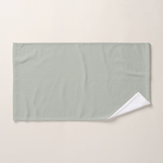 Modern Seafoam Green Three Piece Bad Handdoek (Handdoek)