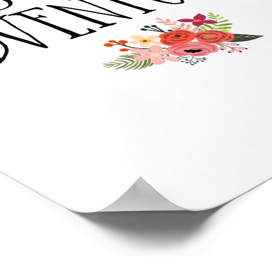 Modern Seek Adventure Nursery Art Poster (Hoek)