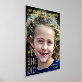 Modern Senior Afstuderen Magazine Hoesje Afstudeer Folie Afdrukken (Laagn)