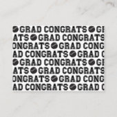 Modern Senior Baseball Player Thank You Informatiekaartje (Achterkant)