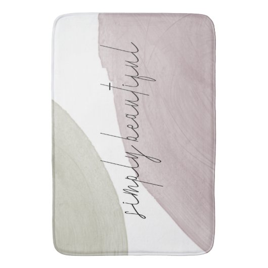 Modern Serenity Bath Mat (Voorkant Verticaal)