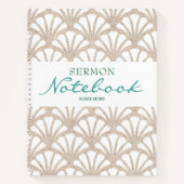Modern Sermon Notitieboek (Voorkant)