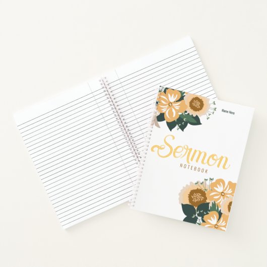 Modern Sermon Notitieboek (Binnen)