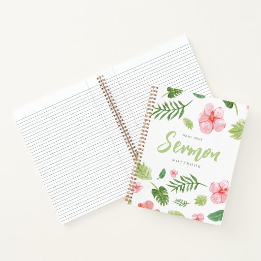 Modern Sermon Notitieboek (Binnen)