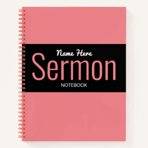 Modern Sermon Notitieboek