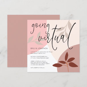 Modern Shapes laat script achter voor virtuele bru Kaart