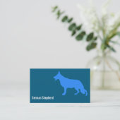 Modern Shepherd Dog Visitekaartje (Staand voorkant)