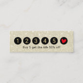 Modern Shimmer Ivory Glitter 6 Punch Loyalty (Voorkant)