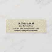 Modern Shimmer Ivory Glitter 6 Punch Loyalty (Achterkant)