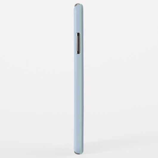 Modern Shimmering Blue Striped Case-Mate iPhone Case (Achterkant/rechts)