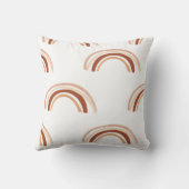 Modern Sienna Boho Rainbow Sierkussen (Achterkant)