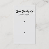 Modern Sieraden Twee Spelden Visitekaartje (Voorkant)