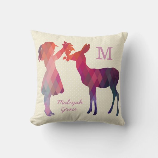 Modern  Sierkussen voor meisjes en vrouwen (Voorkant)