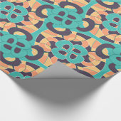 Modern sierpatroon cadeaupapier (Hoek)