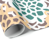 Modern sierpatroon cadeaupapier (Rol Hoek)