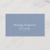 Modern Signature Script QR Code Social Visitekaartje (Voorkant)