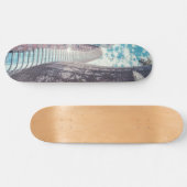Modern Silhouet van San Francisco Persoonlijk Skateboard (Horizontaal)