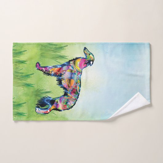 Modern Silken Windhound Handdoek (Handdoek)